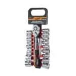 GADGET Καρυδάκια σετ 20 τεμ 1/2'' με καστάνια 330579