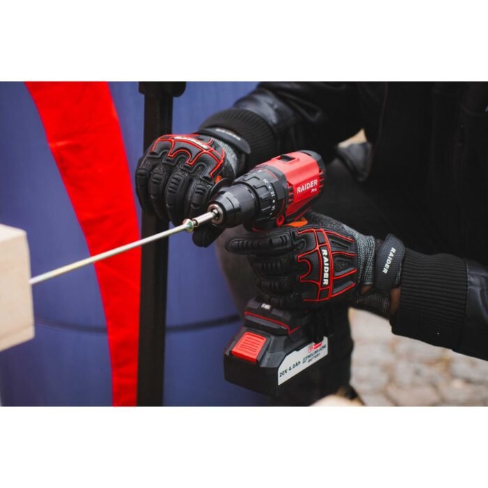 10-6338-4 RAIDER R20 Solo Δραπανοκατσάβιδο κρουστικό μπαταρίας brushless 20V RDP-YBID20 030244 - Image 5