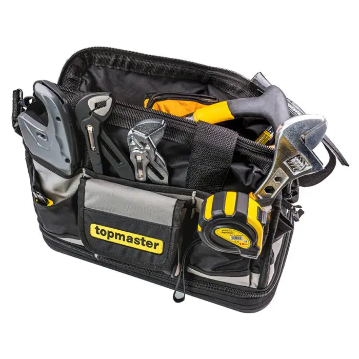 TOP MASTER Τσάντα Εργαλείων Ώμου Μαύρη Μ40xΠ23xΥ31εκ. 499949 - Image 5