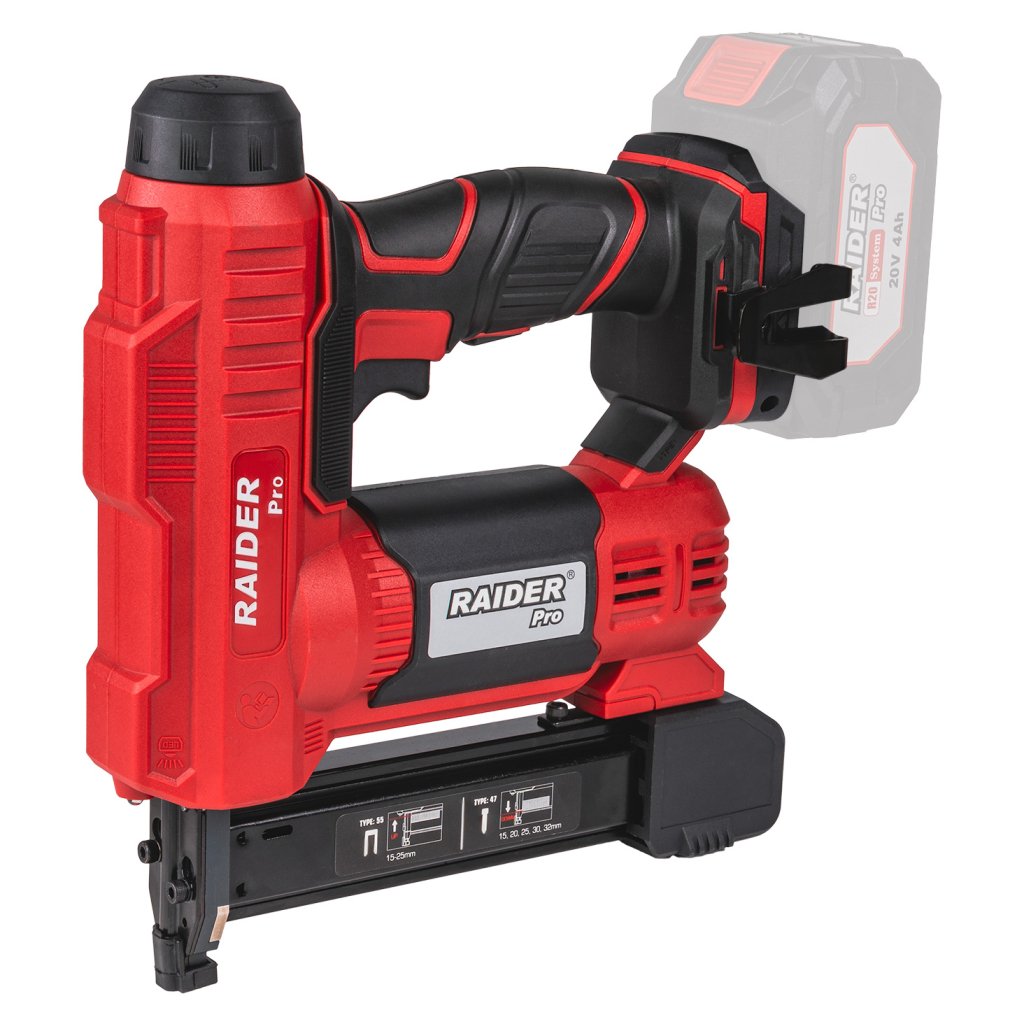 10-6439 RAIDER R20 Solo Καρφωτικό μπαταρίας 20V για καρφιά 55&47 RDP-YST20 030185 - Image 1