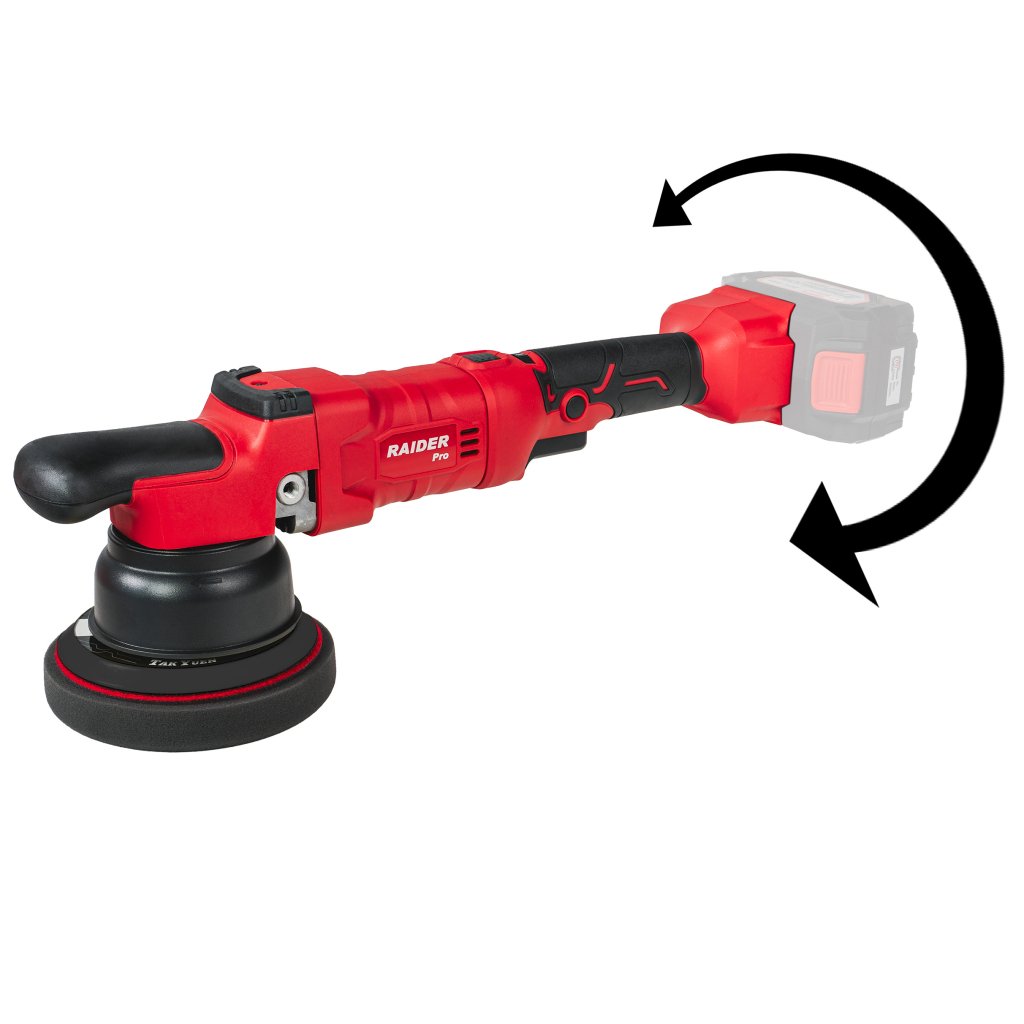 10-6441 RAIDER R20 Solo Έκκεντρος αλοιφαδόρος 125mm με ρύθμιση στροφών RDP-JPC20 041608 - Image 1