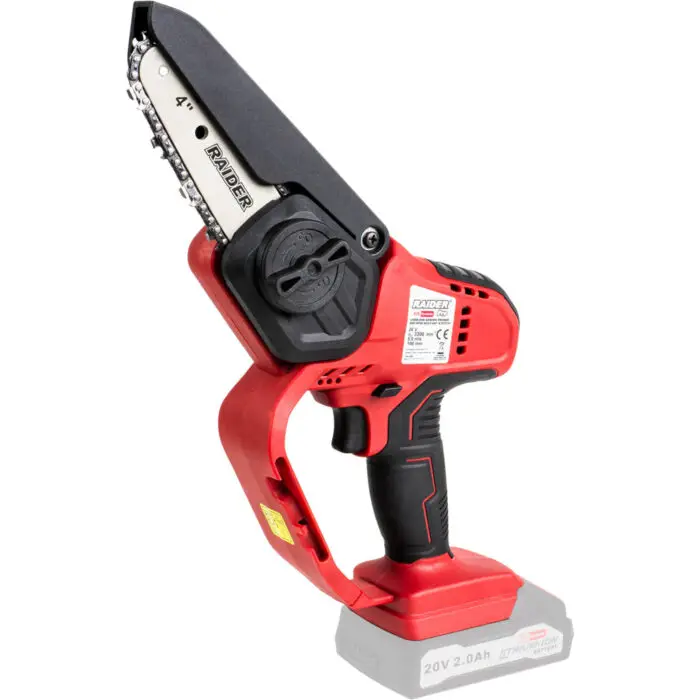 RAIDER R20 Solo Κλαδευτικό αλυσοπρίονο μπαταρίας 20V 1.8kg με λάμα 10cm RDP-GP20 075721 - Image 4