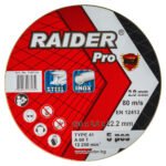 RAIDER Τροχός κοπής inox A60T 230*2.0*22.2mm σε μεταλικό κουτί 160159 (τιμή/τεμ) - Image 3