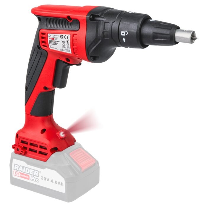 10-6487-1 RAIDER R20 Solo Κατσαβίδι γυψοσανίδας 1/4" Brushless RDP-BDS20 030187 - Image 2