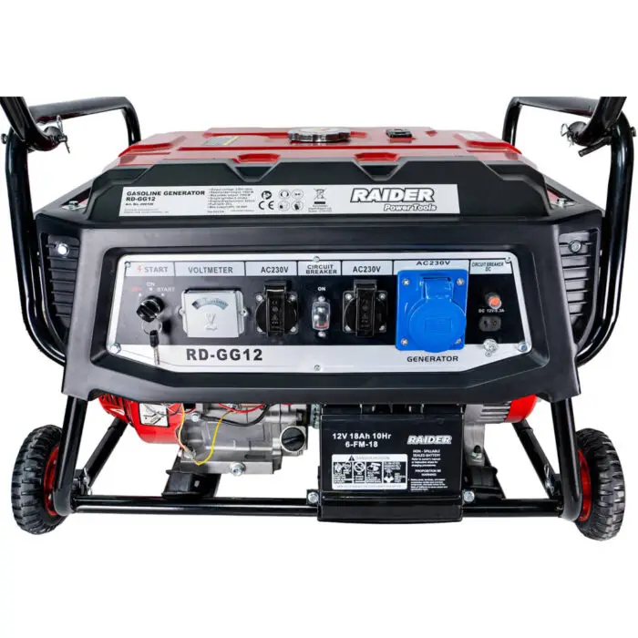 RAIDER Γεννήτρια βενζίνης τετράχρονη 7.5kW RD-GG12 090108 - Image 3