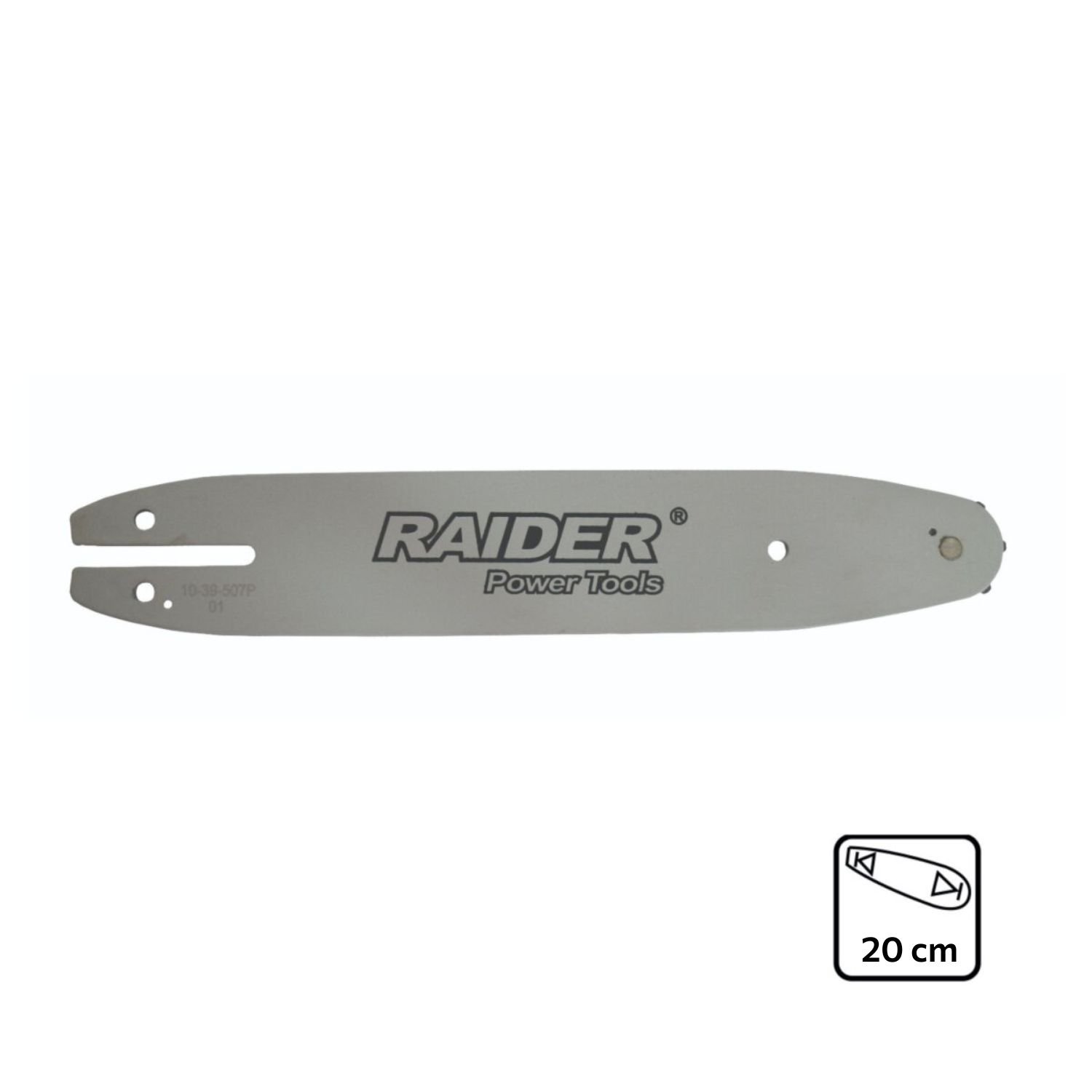 10-6668 RAIDER Αλυσοπριόνου λάμα 8" 200mm 1/4" (1.1mm) 46 για RDP-TBCHS20 141321 - Image 1