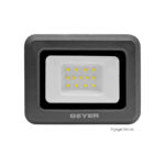 GEYER Προβολέας led μαύρος 10W 4000K 900LM LPRM10CE