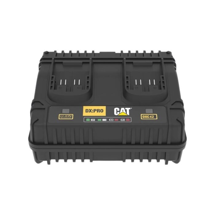 CAT Φορτιστής μπαταρίας 20V διπλός 4Ah DXC42 - Image 2