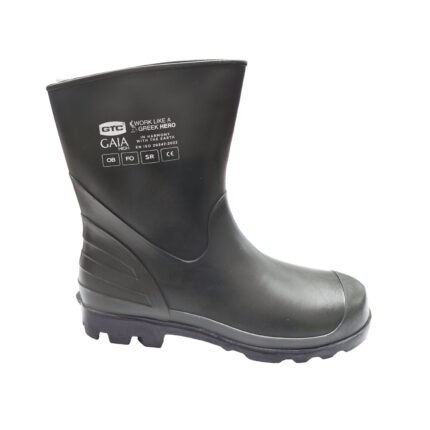 GTC Μπότες κνήμης Gaia PVC πράσινες No47