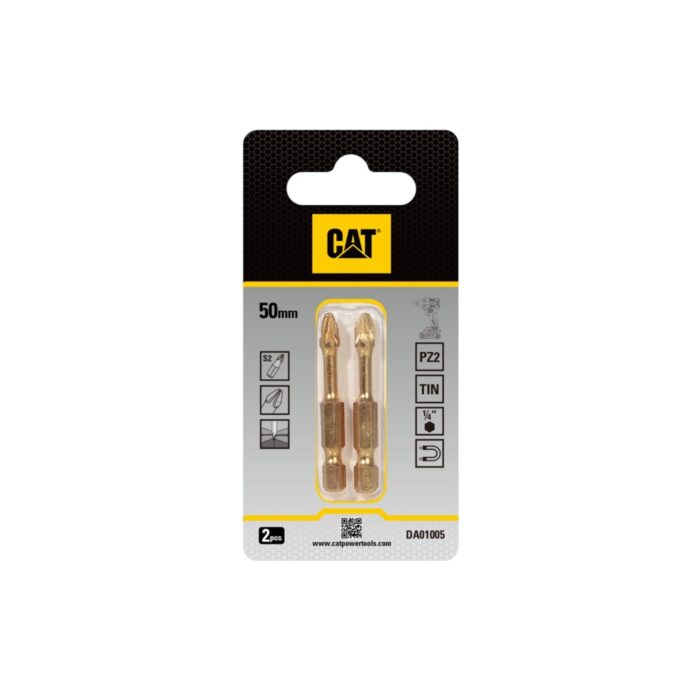 CAT Μύτη κατσαβιδιού αστέρι με μέγεθος PZ2 50mm συσκευασία 2τεμ. DA01005 - Image 3