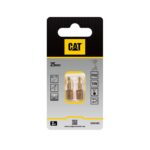 CAT Μύτη κατσαβιδιού σταυρός με μέγεθος PH2 25mm συσκευασία 2τεμ. DA01001 - Image 3