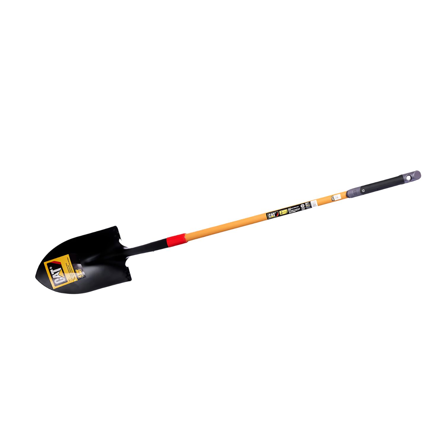 02-3582 CAT Φτυάρι πατητό με λαβή Fiberglass+TPR 150cm J10-200 - Image 1