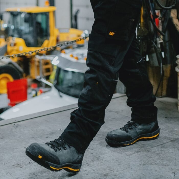 CAT Μποτάκι εργασίας Munising No46 S3 HRO SRA γκρι P720161 - Image 7