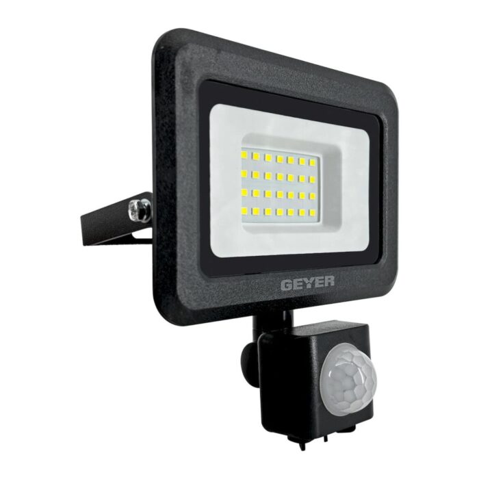 GEYER Προβολέας led μαύρος με ανιχνευτή κίνησης 20W 4000K LPRM20CES - Image 2