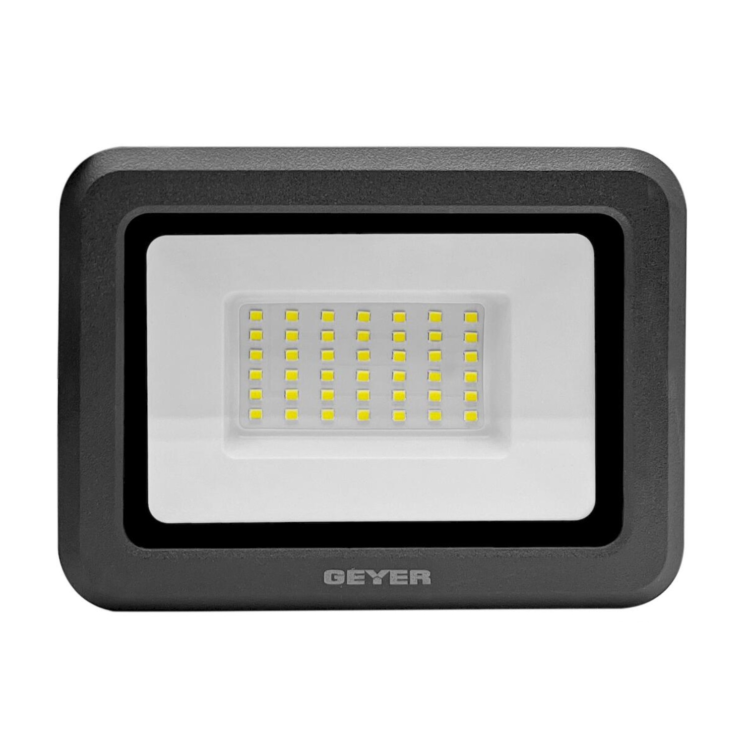 02-3998 GEYER Προβολέας led μαύρος 30W 4000K 2700LM LPRM30CE - Image 1