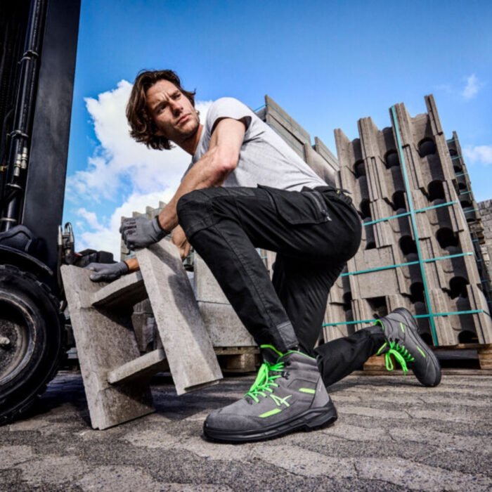 ALBATROS Μποτάκι εργασίας Vector γκρι-πράσινο S3 637310 No.45 - Image 8