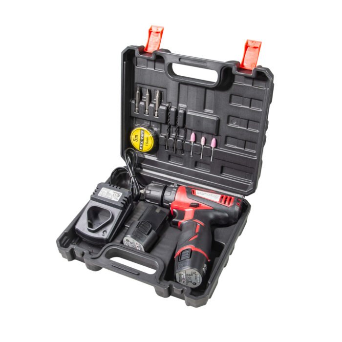 RAIDER Δραπανοκατσάβιδο 12V Li  RD-CDL09L 2 μπαταρίες 030125 - Image 3