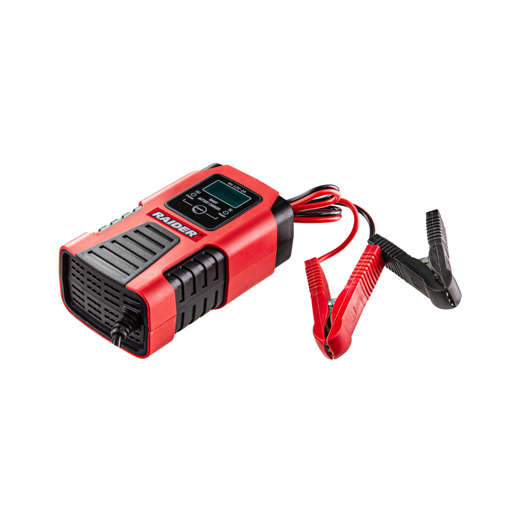 032206 RAIDER Φορτιστής μπαταρίας RD-BC17 inverter 6/12V 45Ah 032206 - Image 1