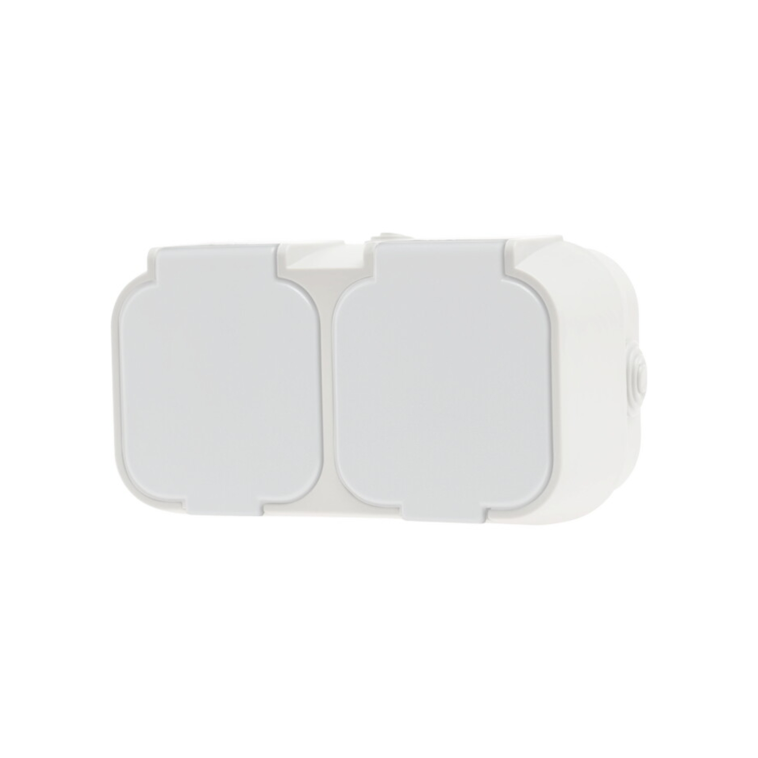 05-5857 GEYER Πρίζα διπλή IP54 H2-B52GM-W λευκή - Image 1