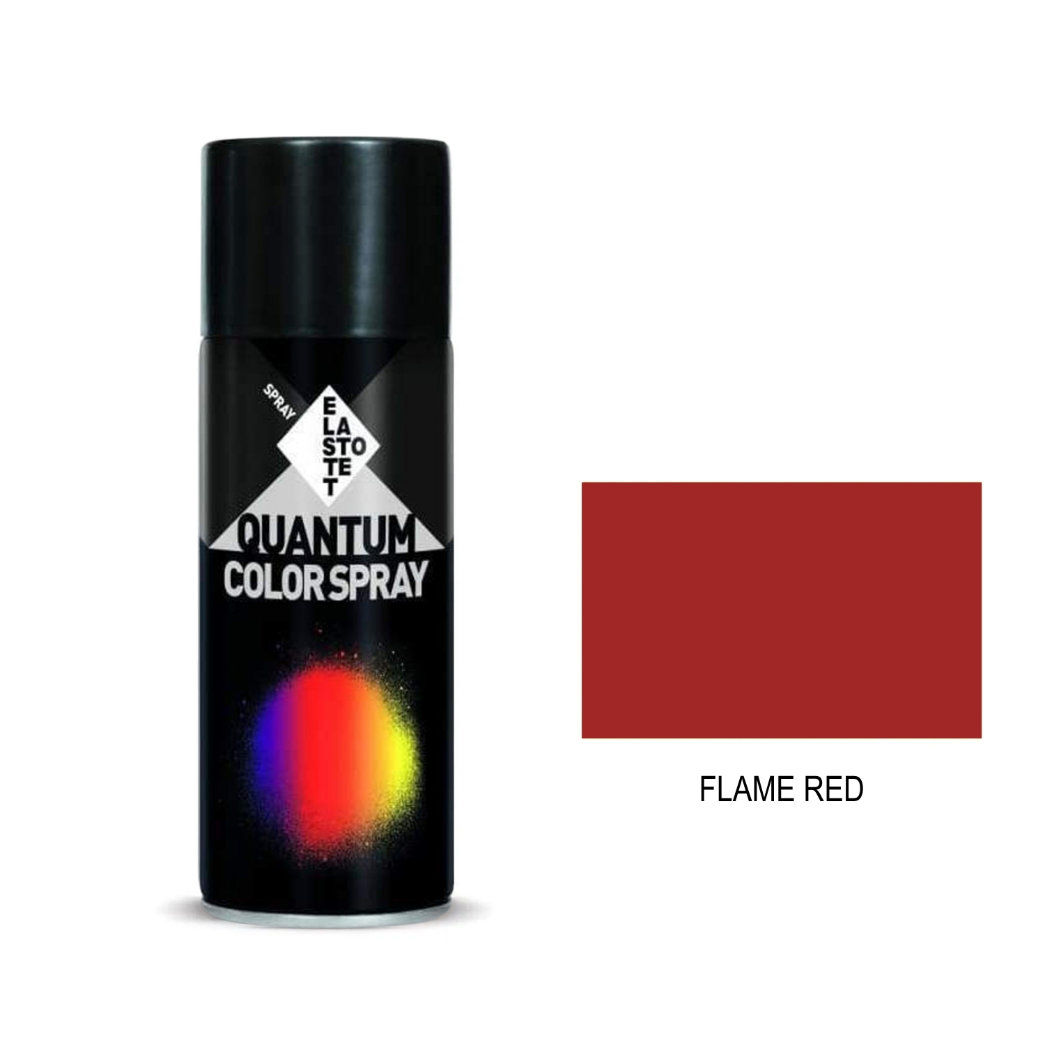 05-8449 Σπρέι κόκκινο "flame red" Quantum RAL 3000 - 400ml - Image 1