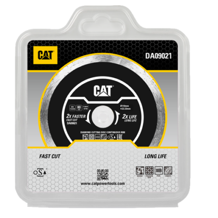 CAT Δίσκος κοπής διαμαντέ Continuous 110x22,23x1.6mm DA09021