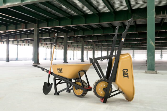 CAT Καρότσι οικοδομής χωρητικότητας 170lt 500kg με συμπαγή ρόδα K22-000 - Image 5