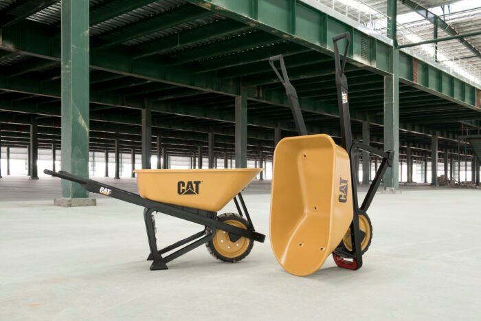 CAT Καρότσι οικοδομής χωρητικότητας 170lt 500kg με συμπαγή ρόδα K22-000 - Image 7