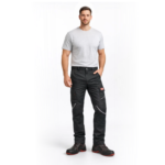 GTC Παντελόνι Εργασίας Theseus Stretch με ελαστίνη Μαύρο No.M - Image 3