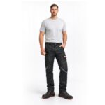 GTC Παντελόνι Εργασίας Theseus Stretch με ελαστίνη Μαύρο No.M - Image 4