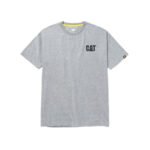 CAT Μπλουζάκι κοντομάνικο γκρι trademark tee L W05324