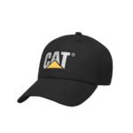 CAT Καπέλο εργασίας jockey μαύρο one size W01791