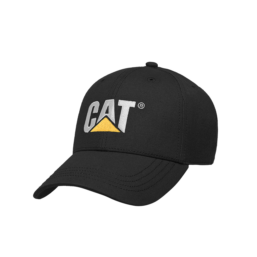 05-9731 CAT Καπέλο εργασίας jockey μαύρο one size W01791 - Image 1