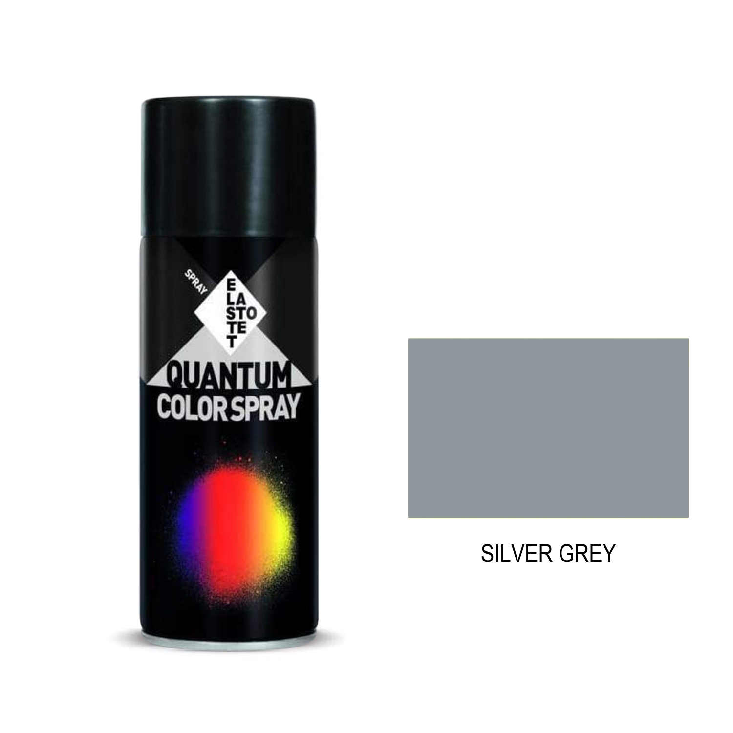 05-9952 Σπρέι γκρι "silver grey" Quantum RAL 7001 - 400ml - Image 1
