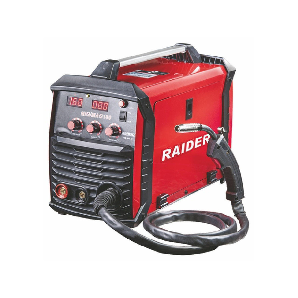 077228 RAIDER ΗΛΕΚΤΡΟΣΥΓΚΟΛΛΗΣΗ INVERTER 2 ΣΕ 1 MIG/MAG&MMA RD-IW28 160A 077228 - Image 1