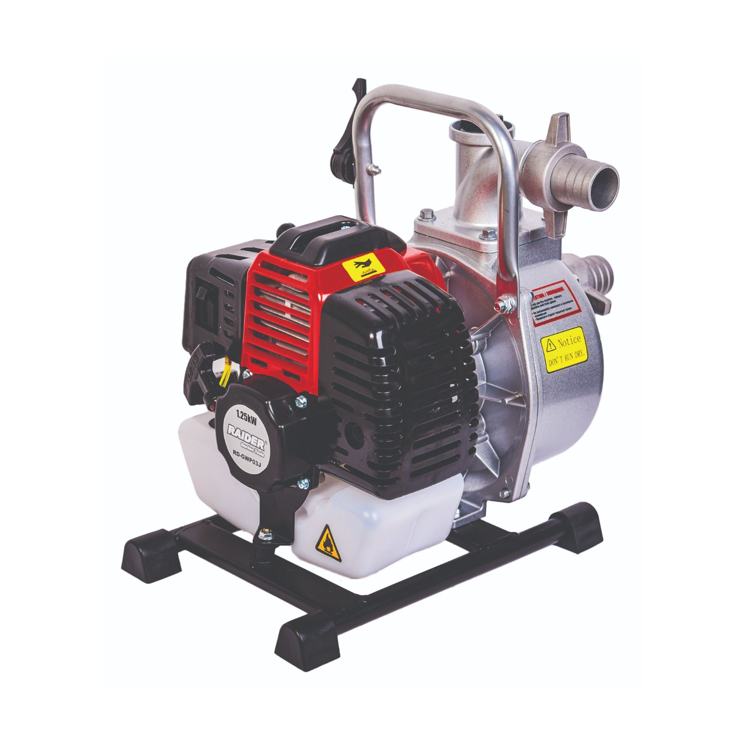 10-3330 RAIDER Αντλία Βενζινοκίνητη 1.68hp 2Τ 1,5"Χ1,5" RD-GWP03J 1.25kW 092101 - Image 1