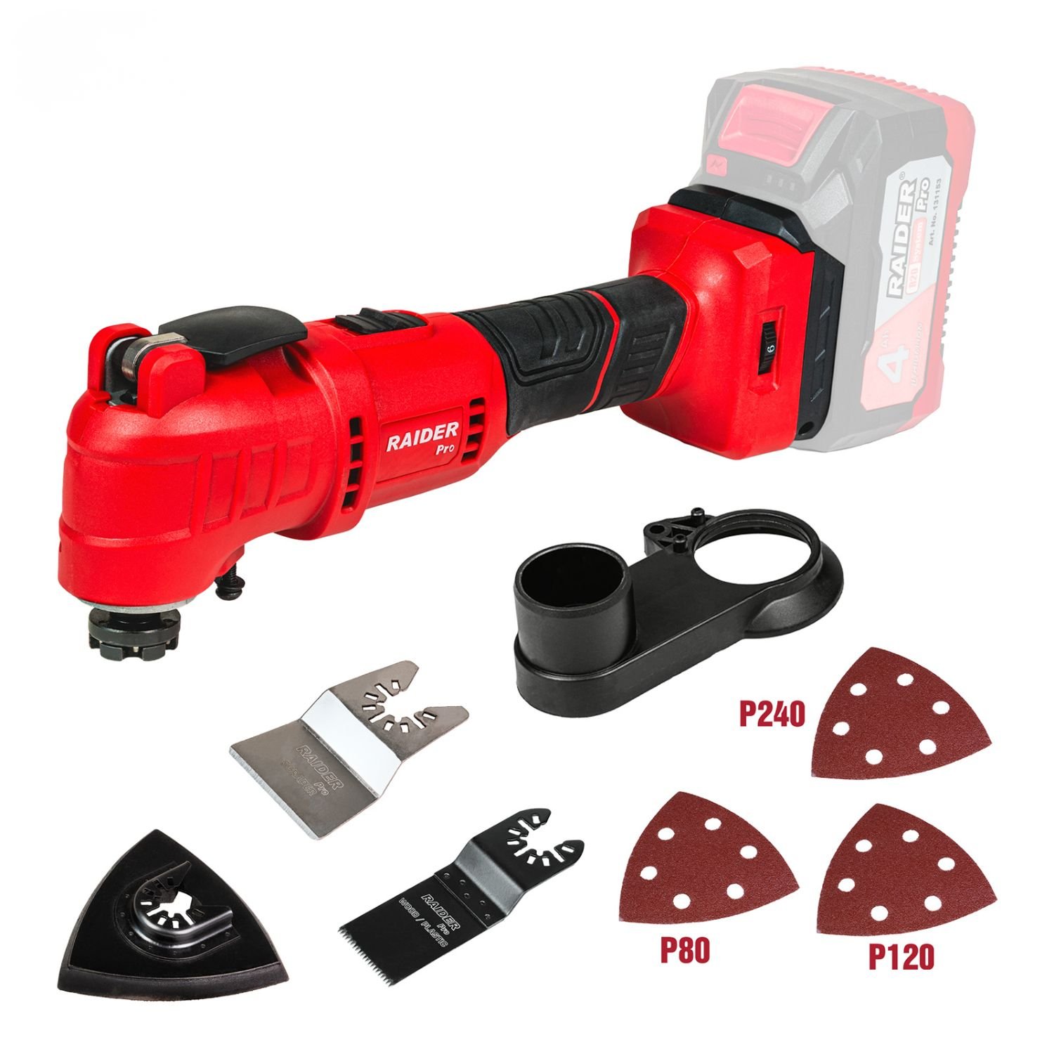 10-4675 RAIDER R20 Solo Πολυεργαλείο RDP-SOMT20 030141 - Image 1