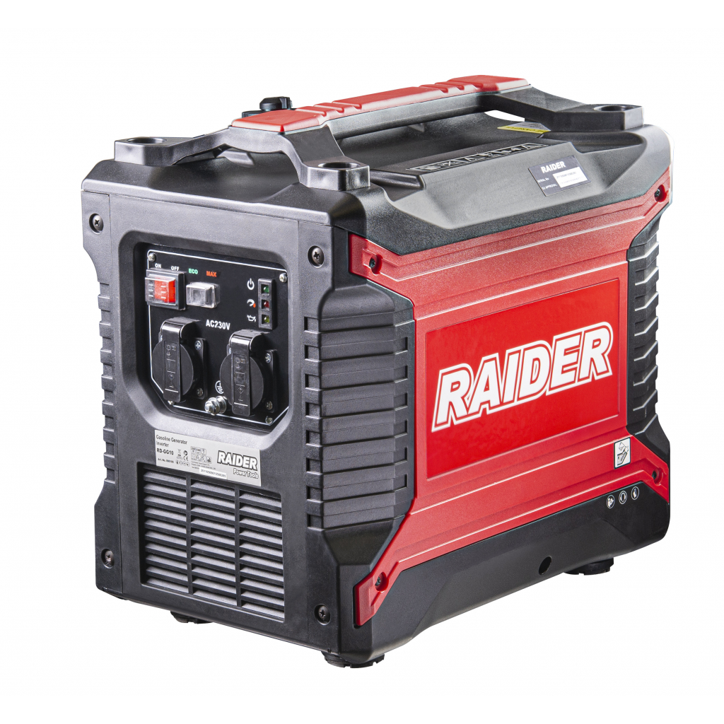 10-4894 RAIDER Γεννήτρια βενζίνης τετράχρονη 2.5kVA INVERTER RD-GG10 090105 - Image 1