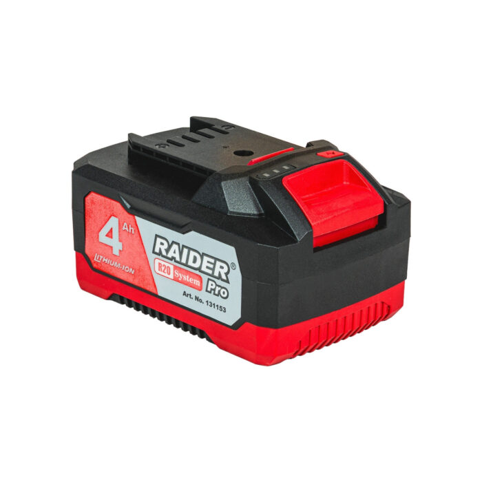 RAIDER R20 Φορτιστής & μπαταρία Li-ion 20V 4Ah/1h RDP-R20 131167 - Image 3