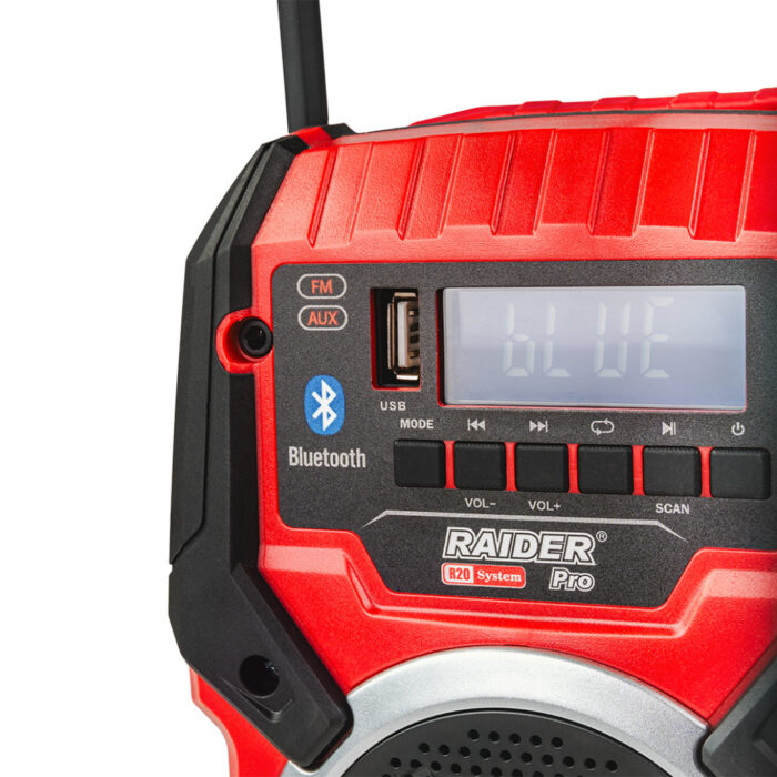 RAIDER R20 Solo Ραδιόφωνο bluetooth 20W με USB RDP-PRS20 039716 - Image 3