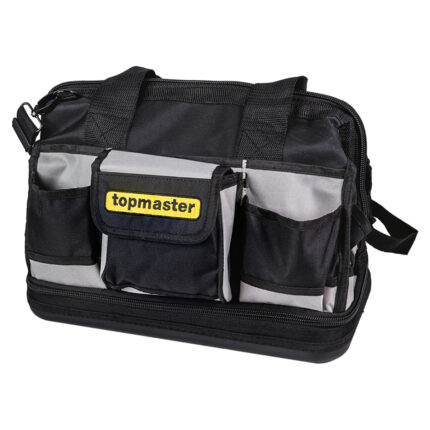 TOP MASTER Τσάντα Εργαλείων Ώμου Μαύρη Μ40xΠ23xΥ31εκ. 499949