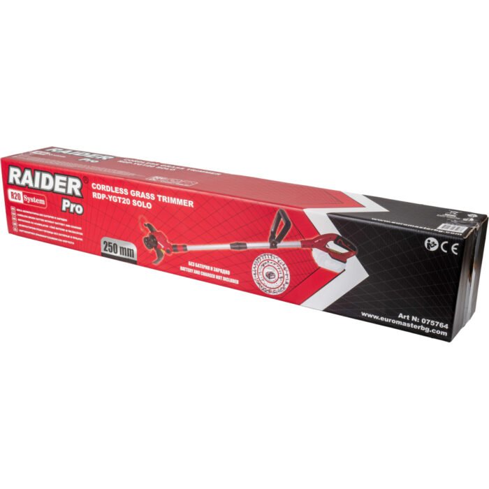 RAIDER R20 Solo Χορτοκοπτικό μπαταρίας ώμου/χειρός 20V 2.2kg RDP-YGT20 075764 - Image 7