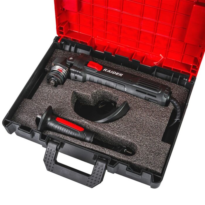 RAIDER Γωνιακός Τροχός 125mm 900W RDP-AG79 020151 - Image 7