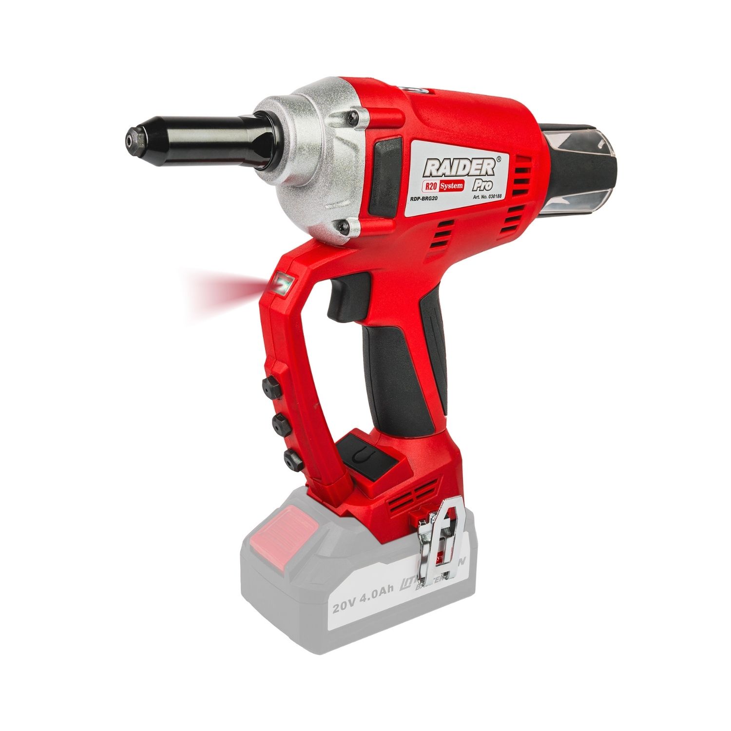 10-6488 RAIDER R20 Solo Πριτσιναδόρος μπαταρίας 20000N RDP-BRG20 030188 - Image 1