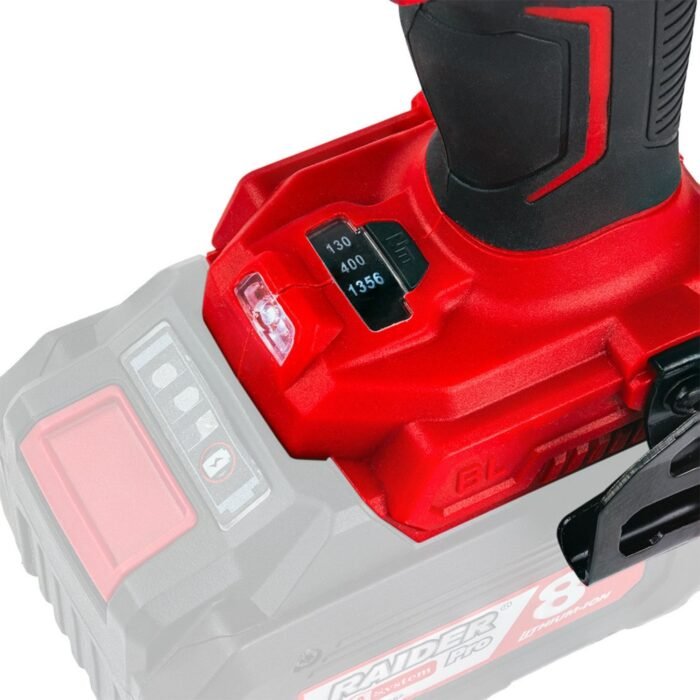 RAIDER R20 Solo Μπουλονόκλειδο 1/2" 2000Nm RDP-BBIW20 030194 - Image 2