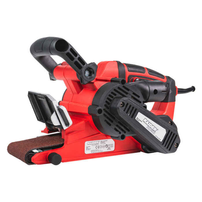 RAIDER Ταινιολειαντήρας 900W με ρύθμιση ταχύτητας και σύστημα αναρρόφησης RD-BS12 043109 - Image 5