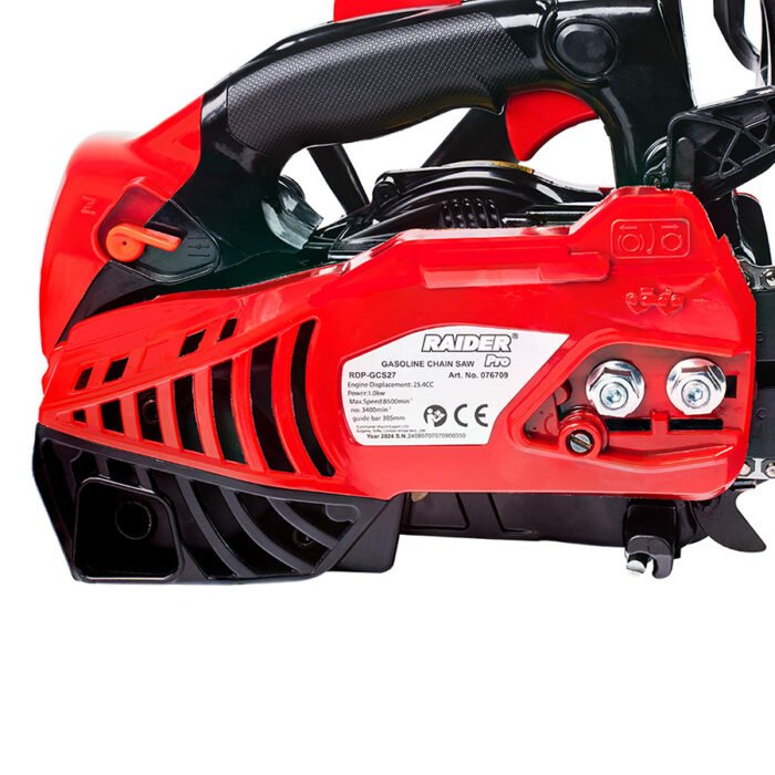RAIDER Αλυσοπρίονο βενζίνης 4,05kg με λάμα 30,5cm 1,4hp RDP-GCS27 076709 - Image 3