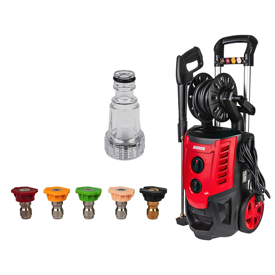 10-6545 RAIDER Πλυστικό ρεύματος 2500W με πίεση 195bar RD-HPC14 072114 - Image 1