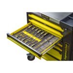 TOP MASTER Τροχήλατος μεταλλικός εργαλειοφόρος 182τεμ. με 7 συρτάρια Π80xΒ48xΥ87εκ. 455555 - Image 6