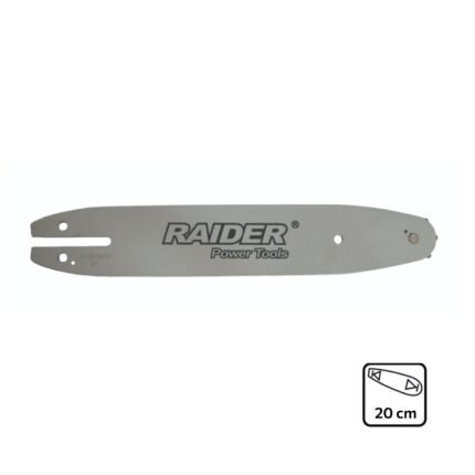 RAIDER Αλυσοπριόνου λάμα 8" 200mm 1/4" (1.1mm) 46 για RDP-TBCHS20 141321