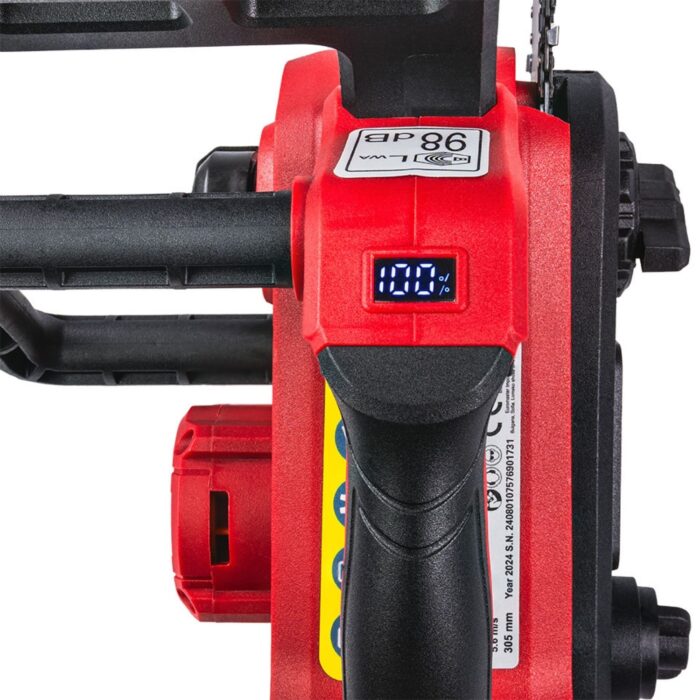 RAIDER R20 Solo Αλυσοπρίονο μπαταρίας 20V 1,7kg με λάμα 30,5cm RDP-GXBCS20 075769 - Image 3